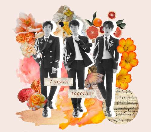collage theo chủ đề màu sắc