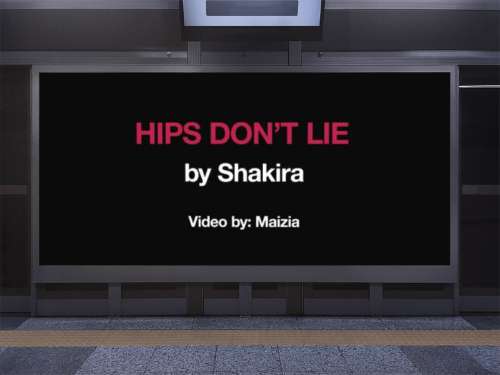 AE-BTVN#4: Hips don't lie Kinetic Typography