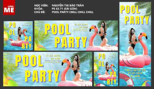 Bộ ấn phẩm cuối kỳ - Pool P Arty