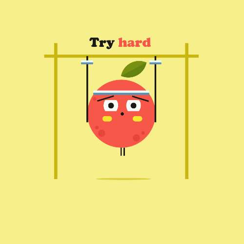 Try hard