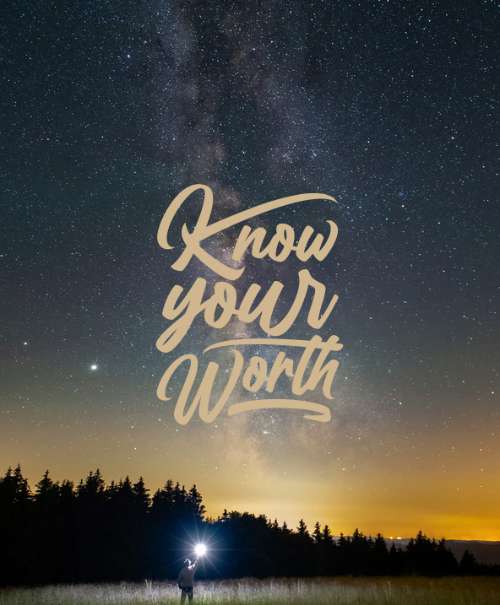 Know your worth