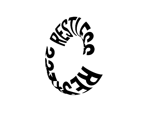 RESTLESS 3D Typography