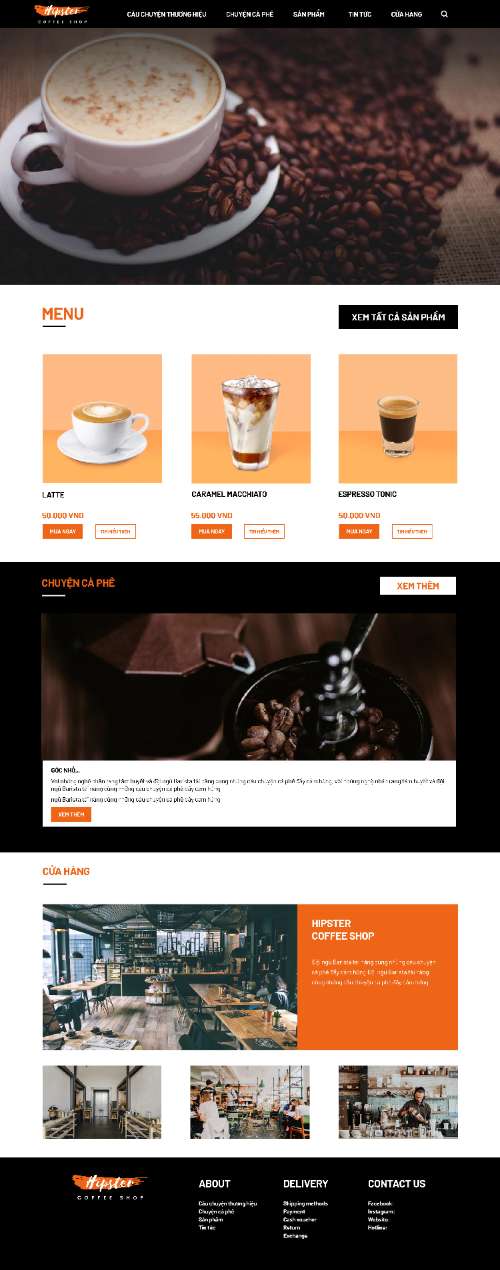 Hipster Coffee Shop