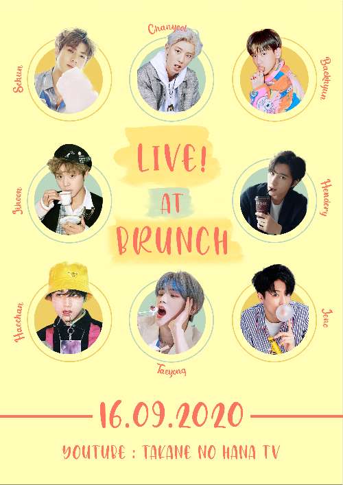 Poster "Live! at Brunch"