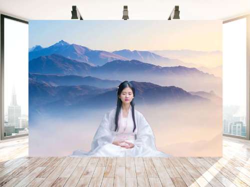 tĩnh thiền trên núi