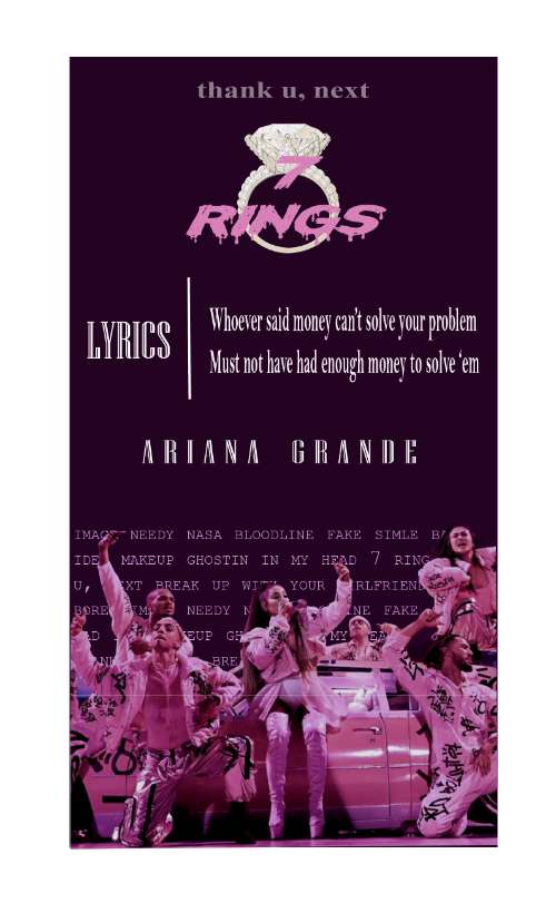 lấy ý tưởng từ Ariana Grande và 1871 Project