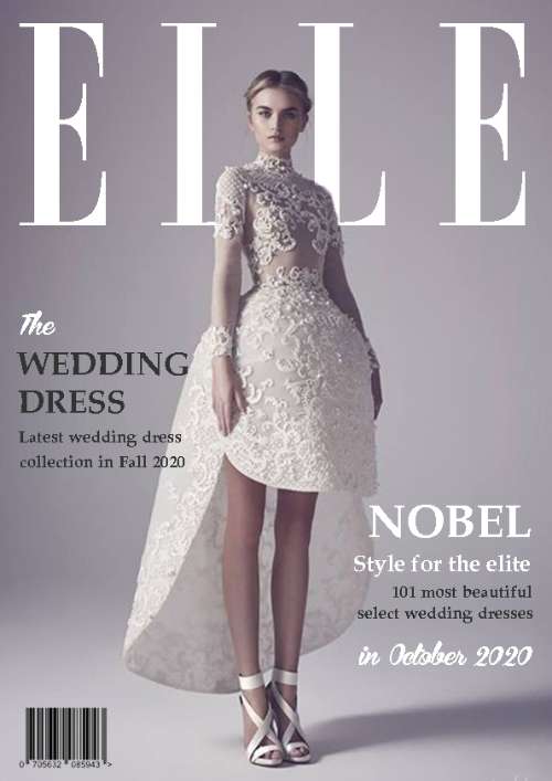Thiết kế bìa tạp chí ELLE