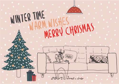 Christmas Postcard - Nhân