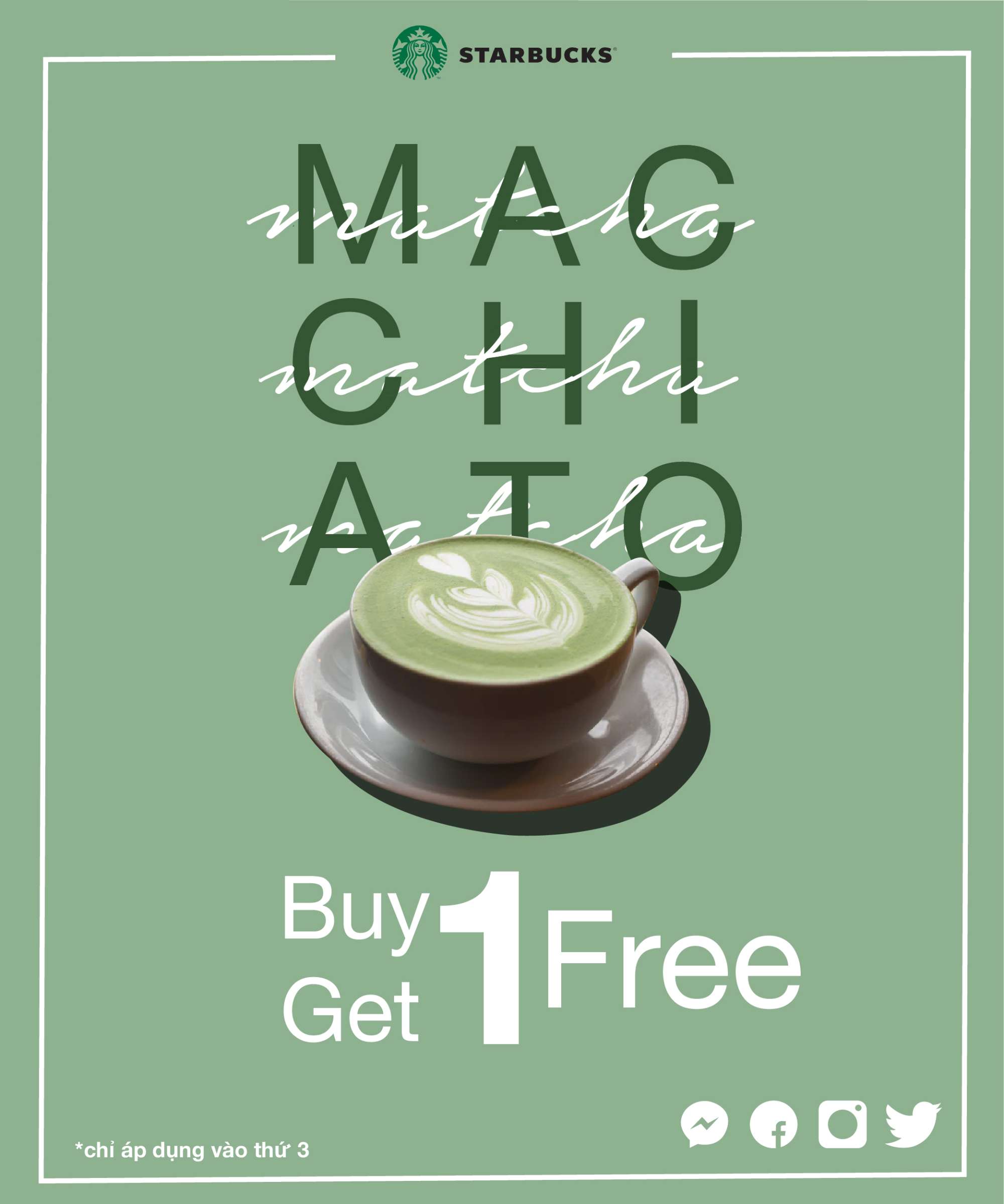 matcha machiato Poster