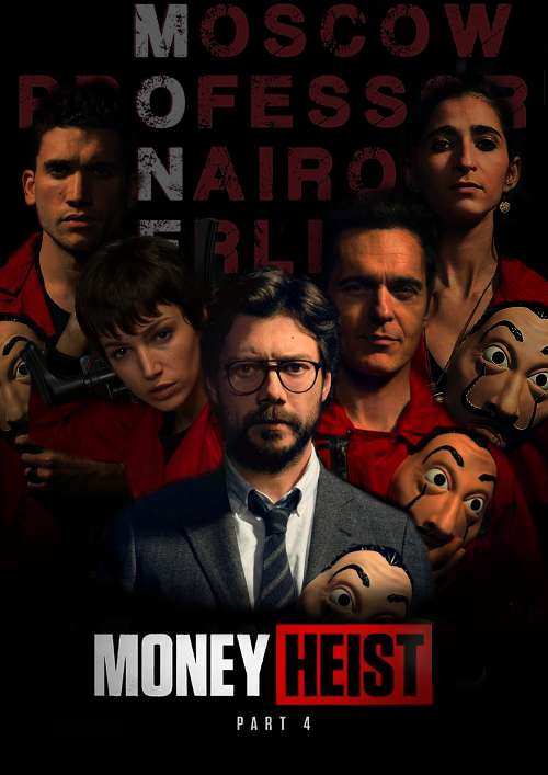 Midterm_Money Heist Poster