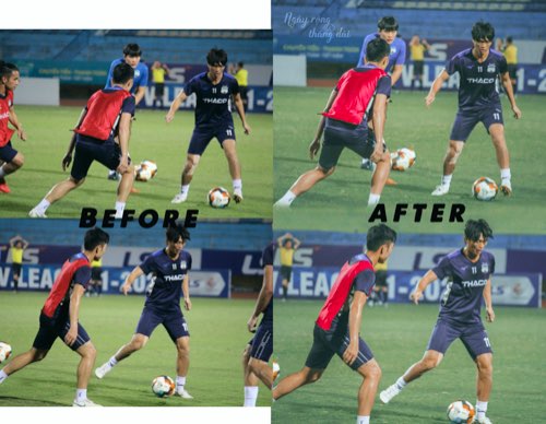 Before After