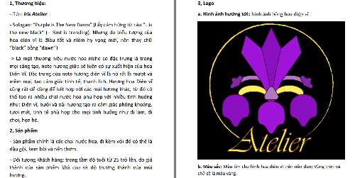 Bài tập phác thảo Logo
