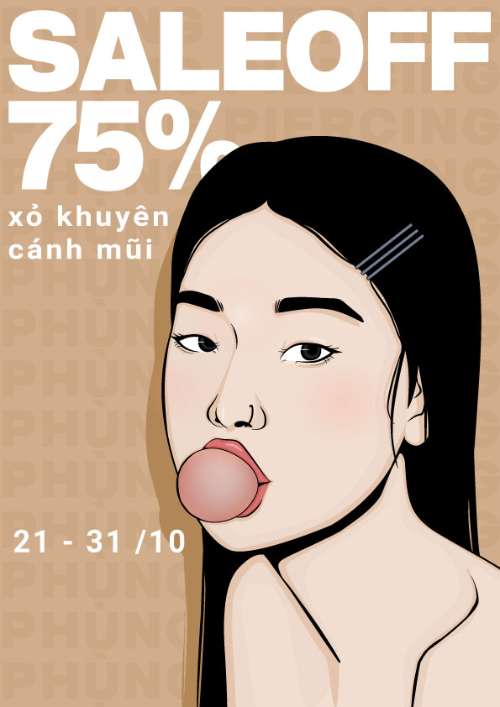 Flat  Art Poster