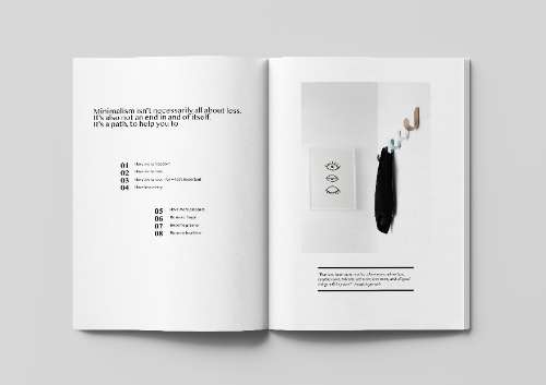 Layout Minimalist Design