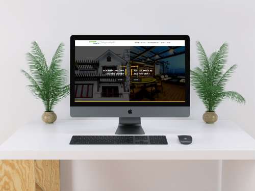 landing page trang giới thiệu sản phầm gỗ nhựa