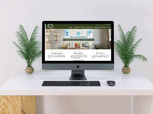 Website sản phẩm trong lĩnh vực yoga