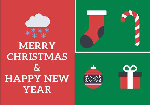 christmas postcard