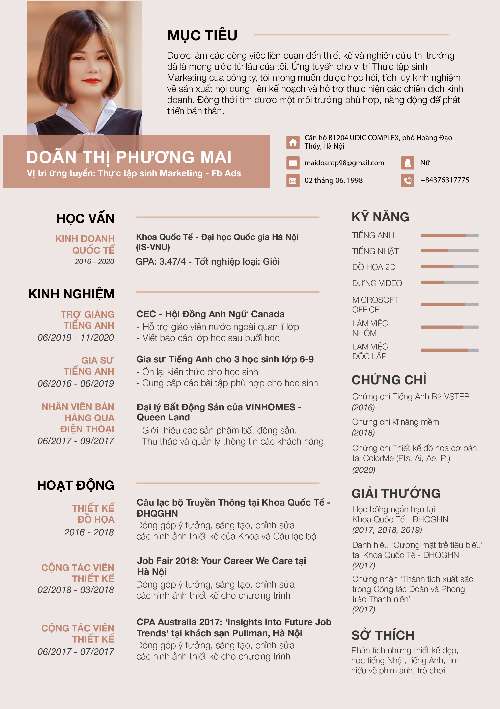 BTVN#2: Tạo CV