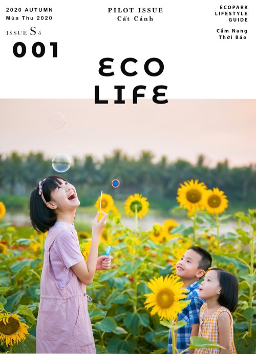 BÌA TẠP CHÍ ECOLIFE SỐ 1