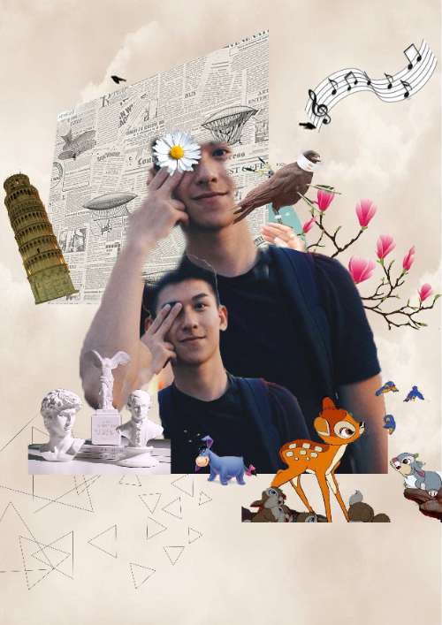 digital collage  Art