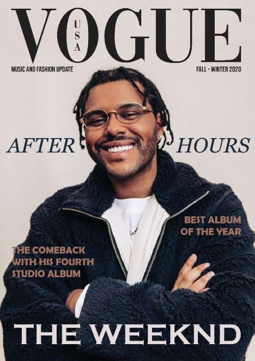 vogue - the weeknd