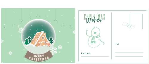 NOEL POSTCARD 