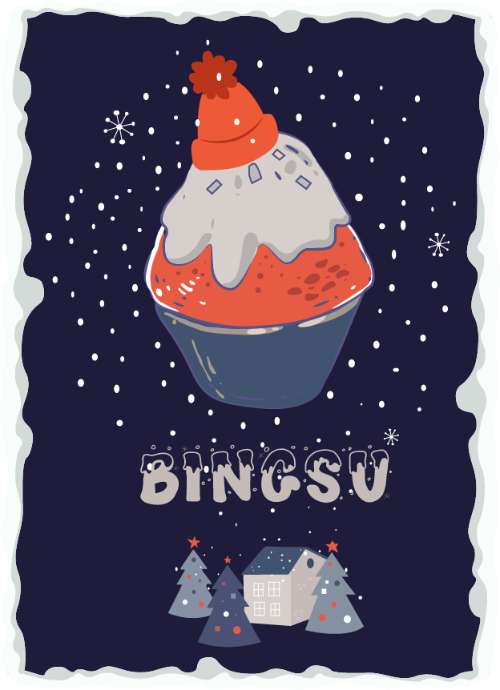 Bingsu Postcard