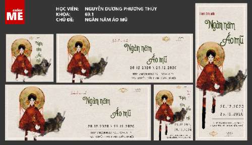 BTCK: Mock up triển lãm "Ngàn năm áo mũ"