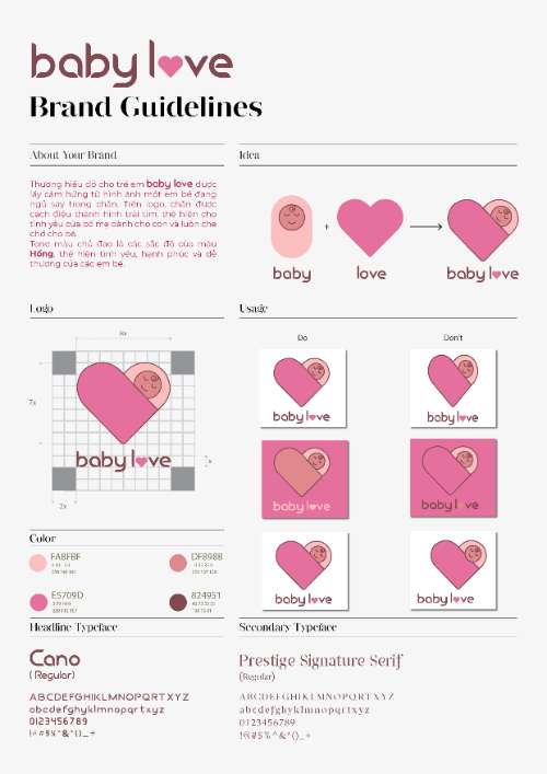 BTCK- LOGO "BABY LOVE"
