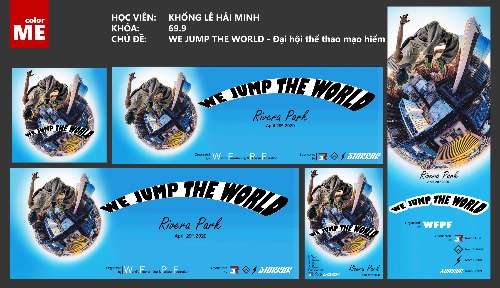 KHỔNG LÊ HẢI MINH - WE JUMP THE WORLD - Đại hội thể thao mạo hiểm 