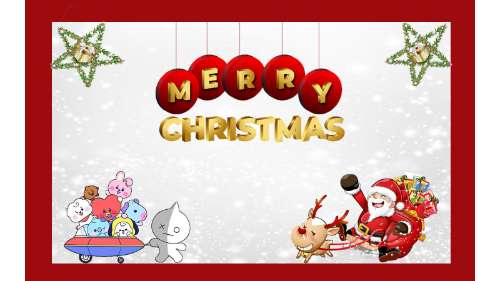 thiệp Noel + Template