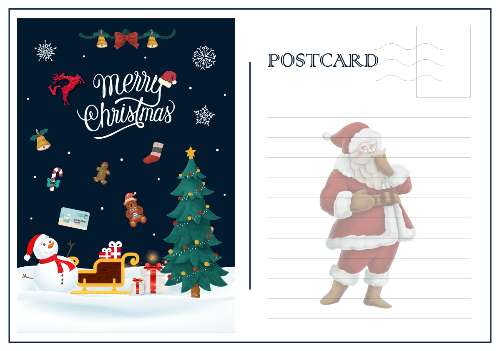 Postcard Noel - Midterm