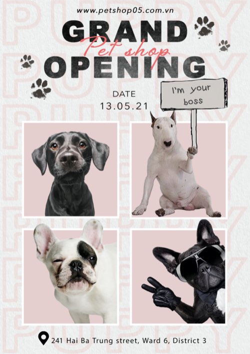  GRAND OPENING POSTER