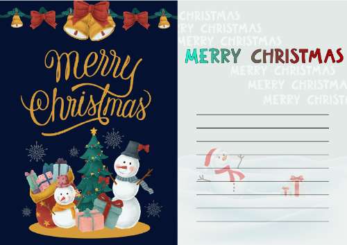 POSTCARD CHRISTMAS