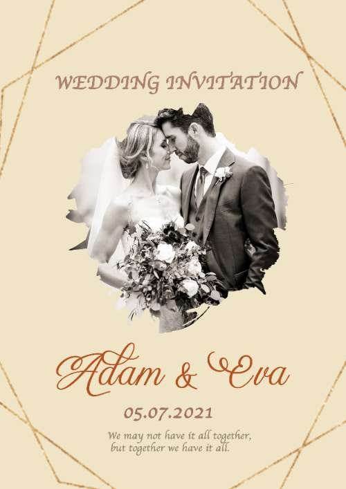 wedding invitation