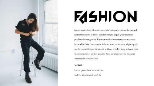 fashion Layout Design