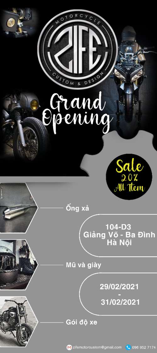 Standee - Broucher - Poster