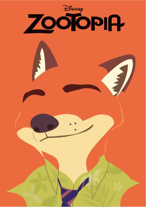 Poster Film Zootopia
