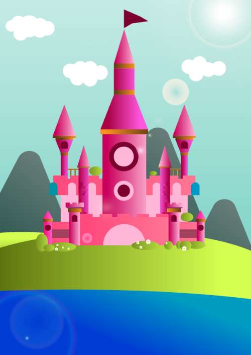 Pink Castle by Đăng Pinkie