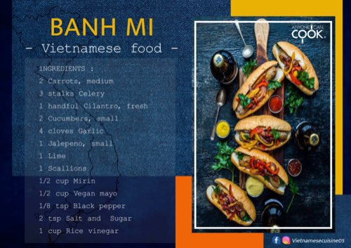 CHỦ ĐỀ : ẨM THỰC VIỆT NAM
