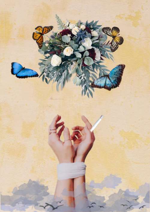 Digital Collage  Art