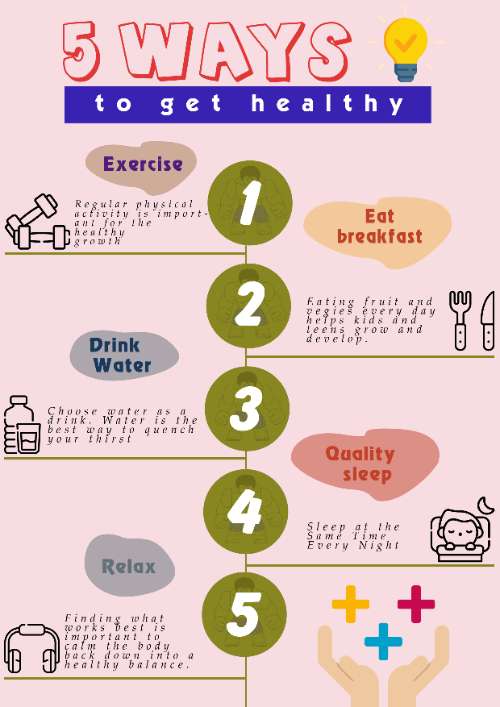 5 Ways to get healthy