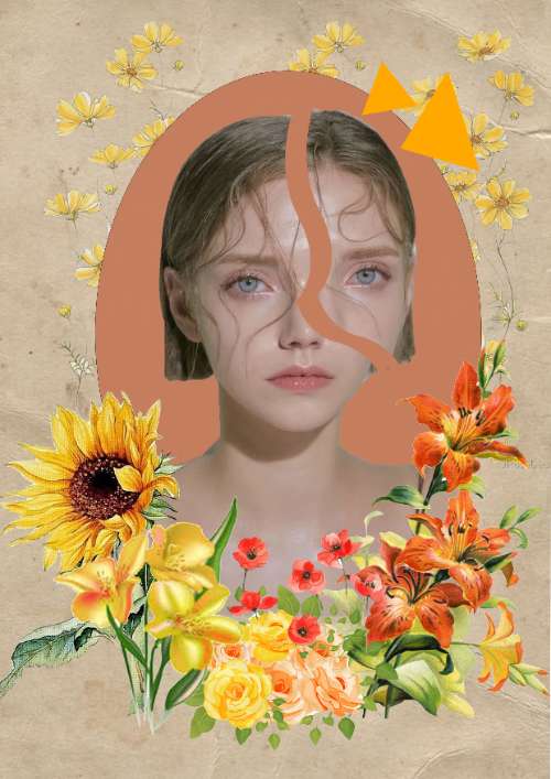 Iambrush Collage Art