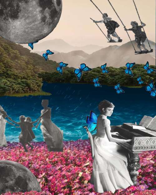 Collage + Iambrush