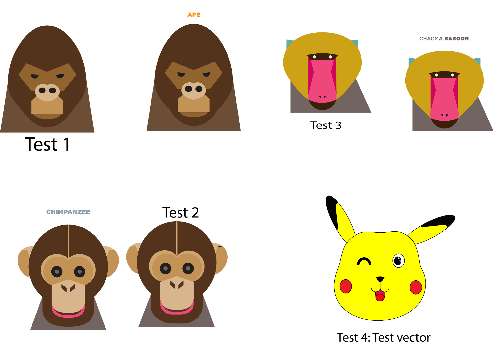 Sử dụng các hình khối cơ bản và làm quen vector