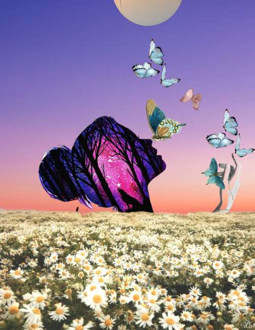 Iambrush - Collage art