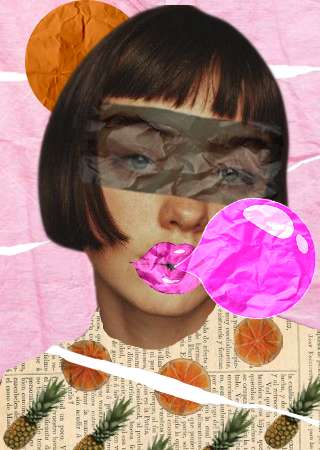 BTVN collage art