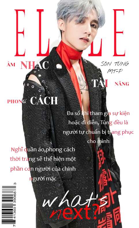 Làm bìa tạp chí