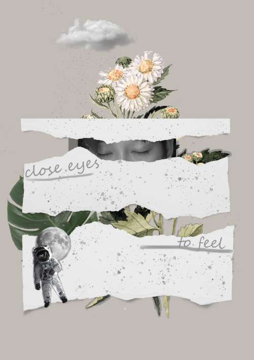 poster digital collage art