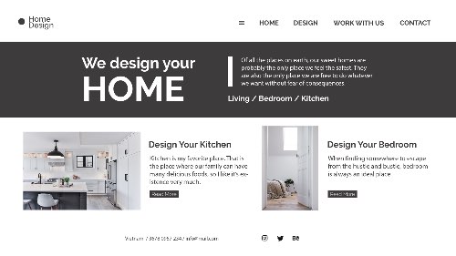 Home decor Layout